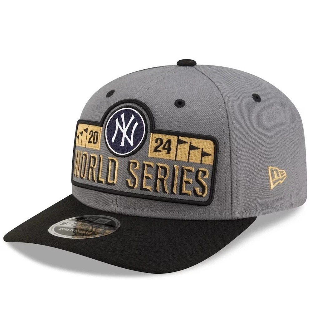 New York Yankees‎ New Era 2024 American League Champions 9SEVENTY Gray Snap Hat